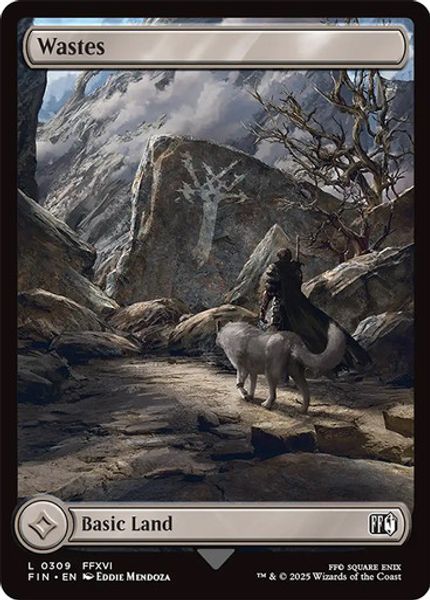 Hovedbilde Wastes (Full Art) (Foil)